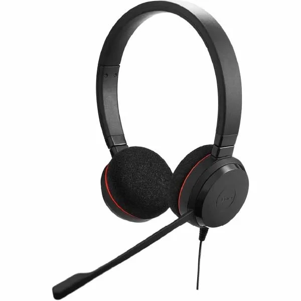 Jabra Evolve 20 Stereo Headset – Microsoft Certified Headphones